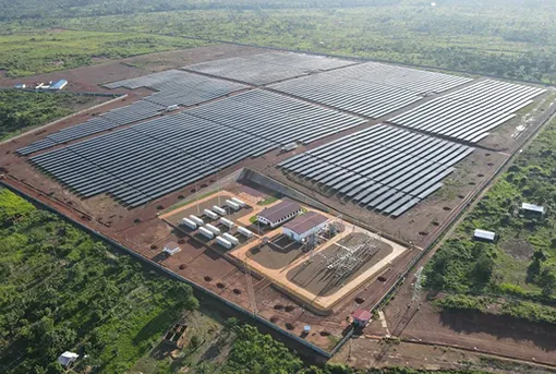 Shanxi Beike Electric’s First 25MW Solar-Plus-Storage Hybrid Project in the Central African Republic