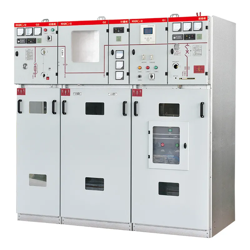 HXGN-12(SF6) Unit Type AC Metal-Enclosed Ring Network Switchgear