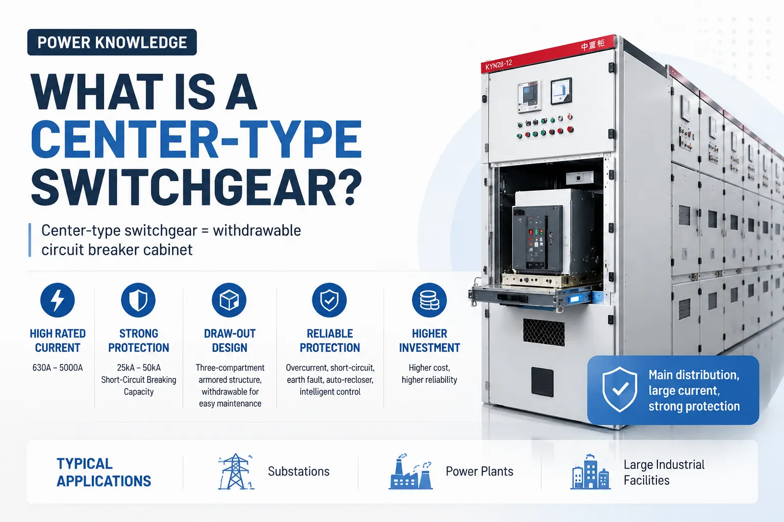 What is a Metal-Clad Withdrawable Switchgear (KYN28 Type)?