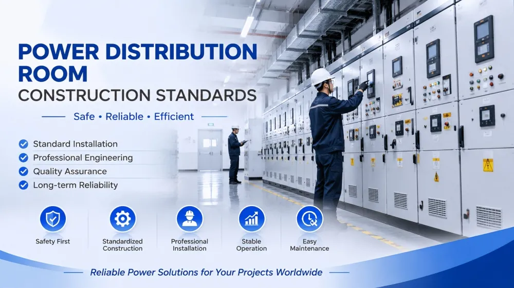 Power Distribution Room Construction Standards: Key Requirements for Safe and Reliable Electrical Systems