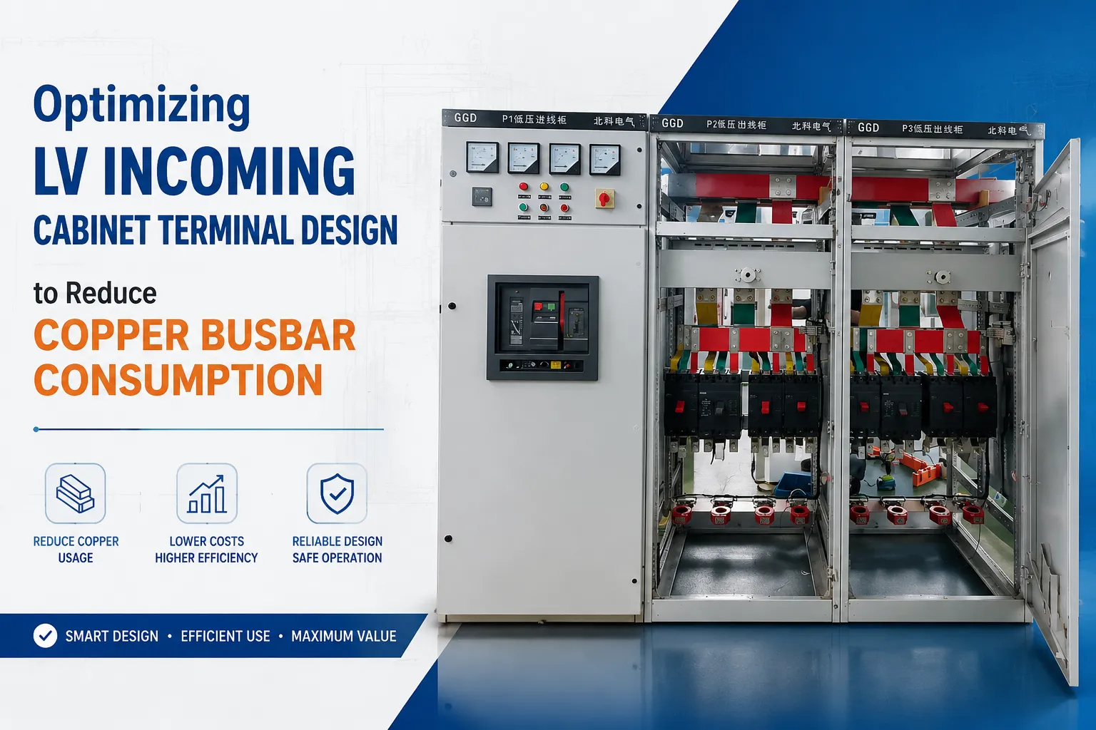 How to Reduce Copper Busbar Cost in LV Incoming Boards?