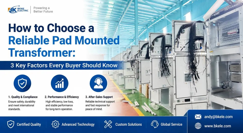 How to Choose a Reliable Pad Mounted Transformer: 3 Key Factors Every Buyer Should Know