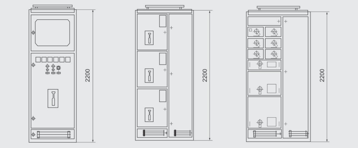 GCS Low Voltage Withdrawable Switchgear Set